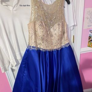 Royal Blue Prom Dress Ball Gown